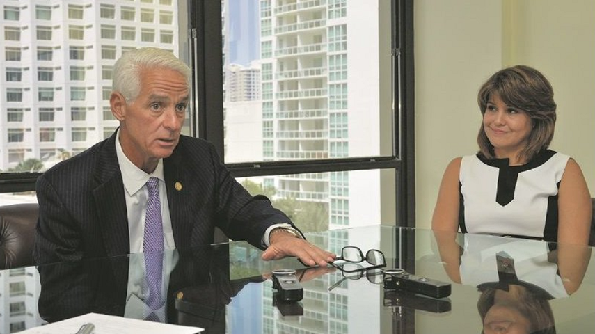 Charlie Crist y su formula, Anette Taddeo, han intensificado sus ataques a Rick Scott en 2014.&nbsp; (Archivo)