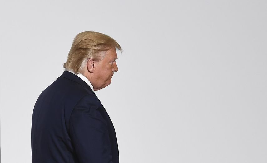 Fotografía del presidente Donald Trump fechada el 29 de junio de 2019 en Ozaka, Japón.