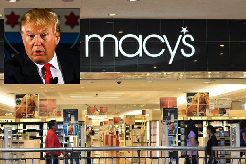 Macys retira todos los productos que vendia de Donald Trump