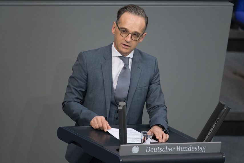 Heiko Maas, ministro de Exteriores de Alemania.&nbsp;