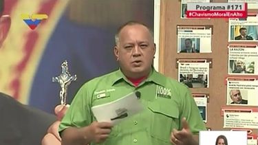 Diosdado Cabello, líder chavista.