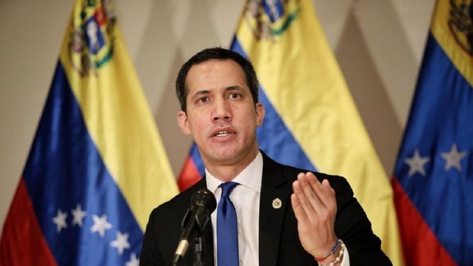 El presidente encargado de Venezuela, Juan Guaidó.