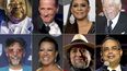 En esta combinación de fotos, Martinho da Vila, Emmanuel, Sheila E. y su padre Pete Escovedo, y abajo, Fito Páez, Millie Quezada, Joaquín Sabina y Gilberto Santa Rosa, quienes recibirán el Premio a la Excelencia de la Academia Latina de la Grabación en la entrega del Latin Grammy en noviembre.