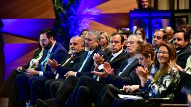 Asistentes al VII Diálogo Presidencial en Miami Dade College.