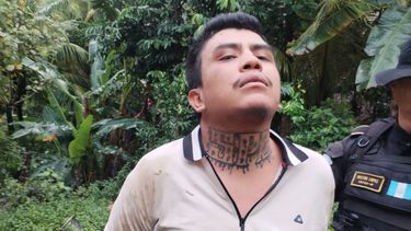Las autoridades en Guatemala recapturaron al jefe de pandillas, Milton Noel Najarro.