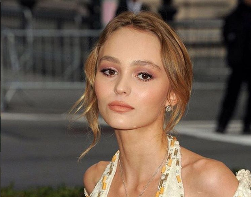 La hija del actor estadounidense Johnny Depp, Lily-Rose. (INSTAGRAM)
