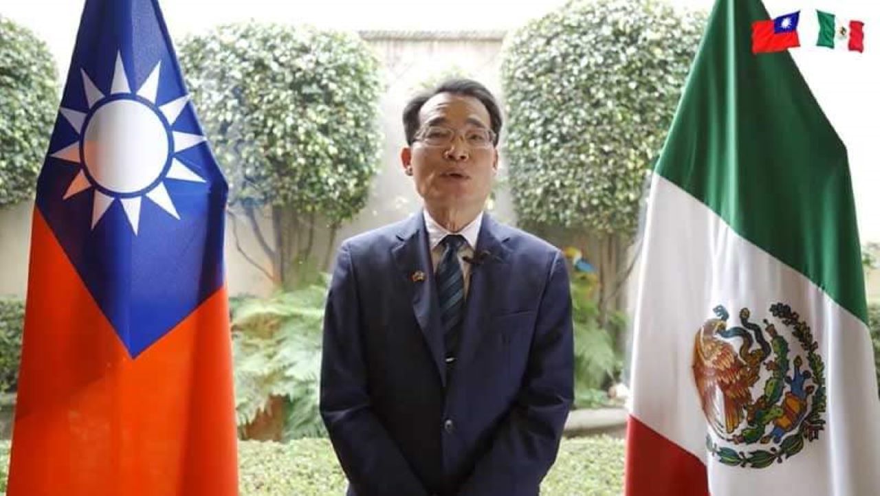 Embajador de Taiwán en México Armando Cheng. Embajador de Taiwán en México Armando Cheng.