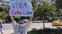 Cubanos piden el final de la dictadura en su país, tras más de 60 años de tiranía