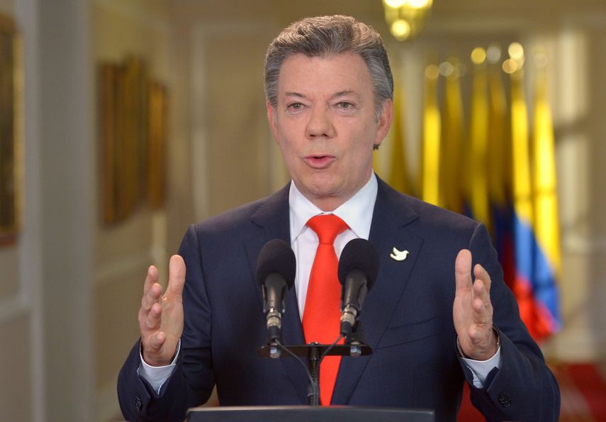El presidente Santos formuló un llamado vehemente al Congreso para que apruebe el reglamento que permitirá la aplicación de la Justicia Especial para la Paz (JEP)