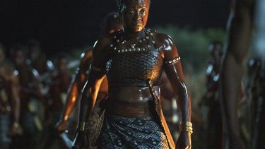 Una escena de la película The Woman King.