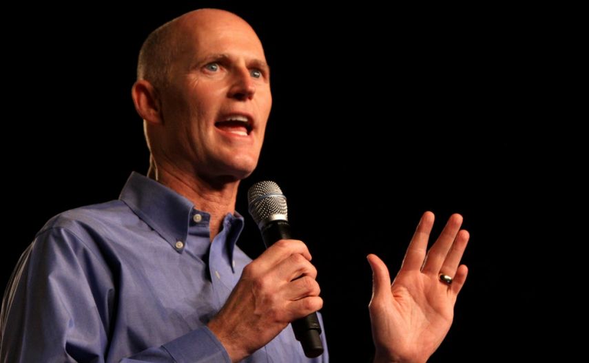 Rick Scott, gobernador de la Florida.