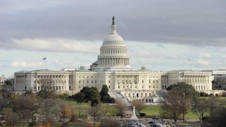 Capitolio de Estados Unidos, sede del Poder Legislativo.