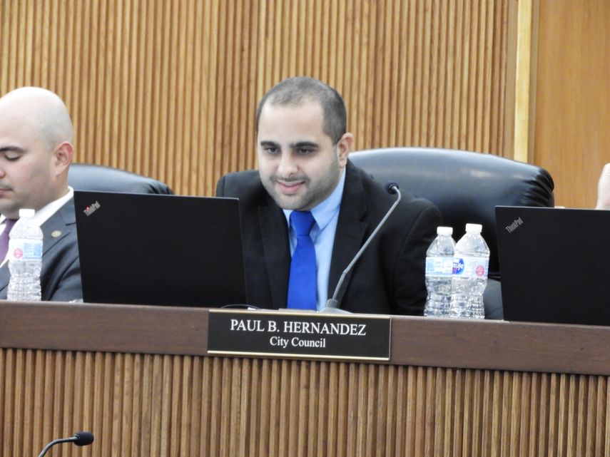 Paul Hern&aacute;ndez, nuevo presidente del Concejo de Hialeah.&nbsp;