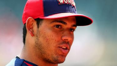 Alfaro ya jugó en el partido de estrellas del futuro. (ARCHIVO)