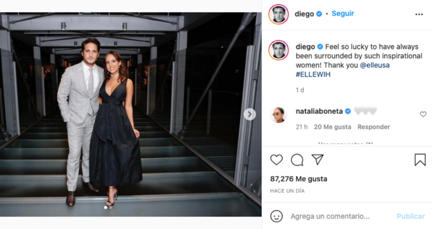 Diego Boneta junto a su hermana Natalia