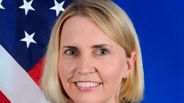 Bridget Brink, diplomática estadounidense designada como embajadora de EEUU en Ucrania. Foto oficial facilitada por el Departamento de Estado. 