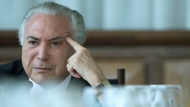 El presidente de Brasil, Michel Temer.