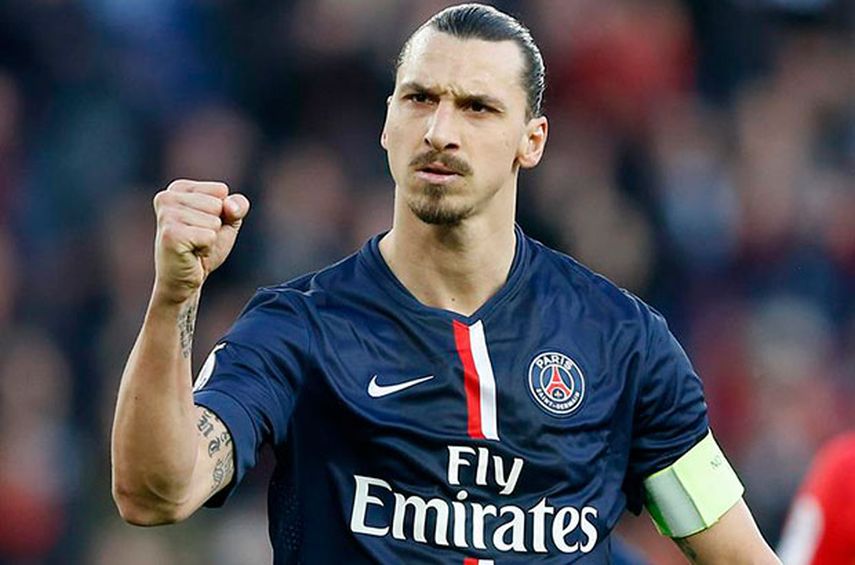 Ibrahimovic mostró su molestia luego de la derrota de su equipo ante el Burdeos (EFE)