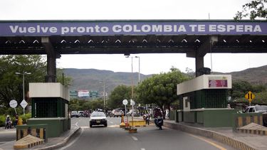Módulo militar en la frontera entre Colombia y Venezuela.&nbsp;