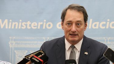Lee McClenny, embajador de Estados Unidos en Paraguay.