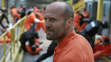 El actor Jason Statham&nbsp;en&nbsp;The Fate of the Furious.