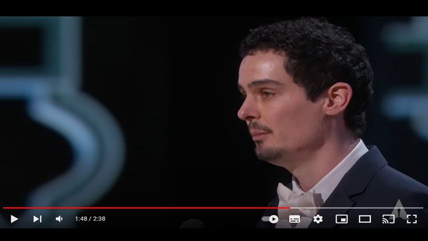El director, guionista y productor de cine estadounidense Damien Chazelle.