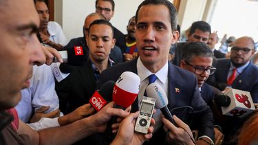 El presidente encargado de Venezuela, Juan Guaidó.