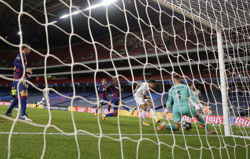 El Bayern anota 8 goles y deja al Barcelona fuera de competencia en cuartos de final de la Liga de Campeones