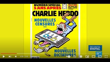 La revista francesa Charlie Hebdo.