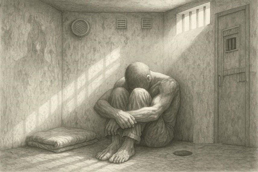 Imagen creada para mostrar parte del calvario de los presos políticos en Venezuela.&nbsp;