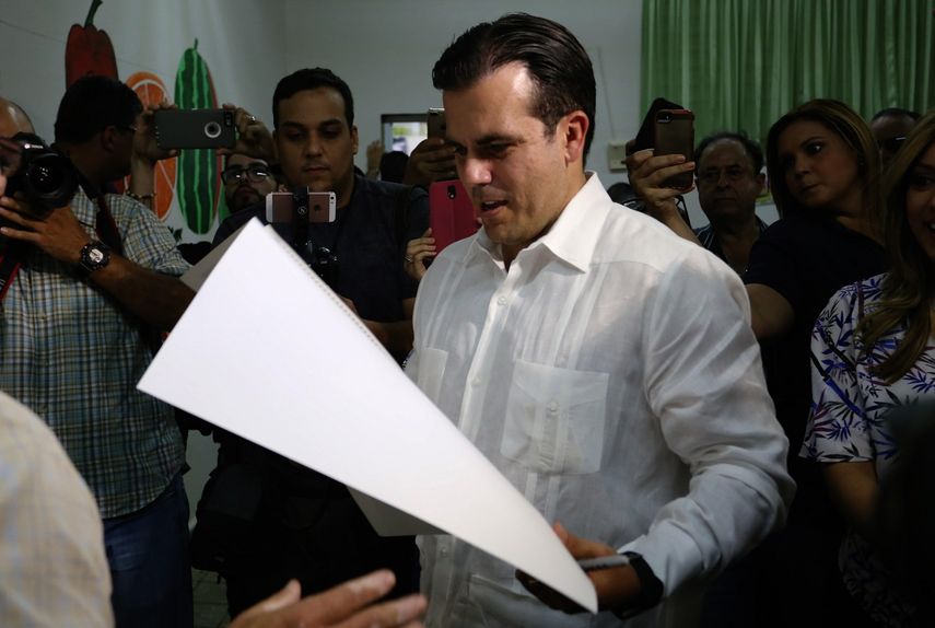 El gobernador de Puerto Rico, Ricardo Rosselló.