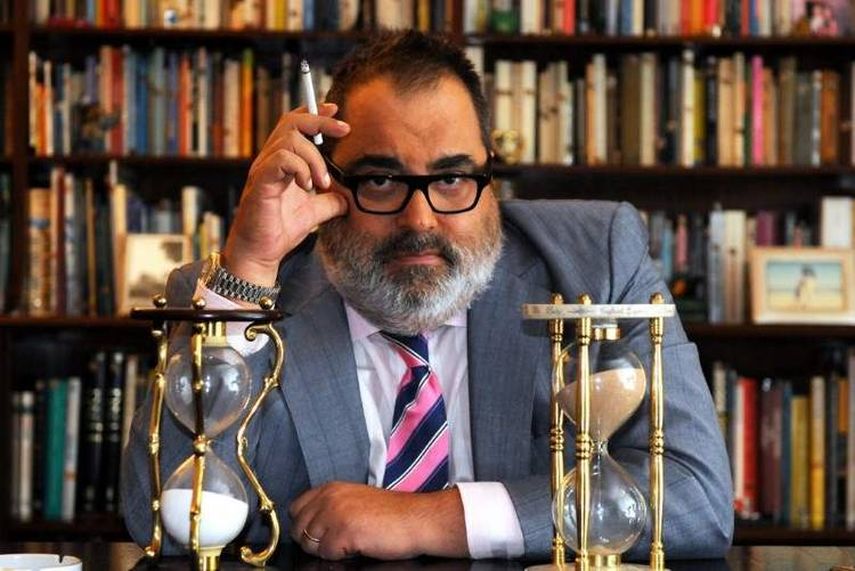 El periodista Jorge Lanata recibió el Martín Fierro de Oro (CORTESÍA) 