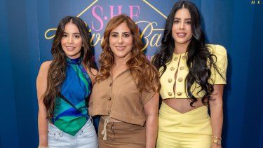 Jennifer Acevedo, Yenin Acevedo y Jenisbel Acevedo.