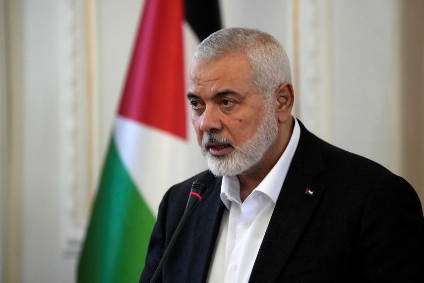 El dirigente de Hamás, Ismail Haniyeh.