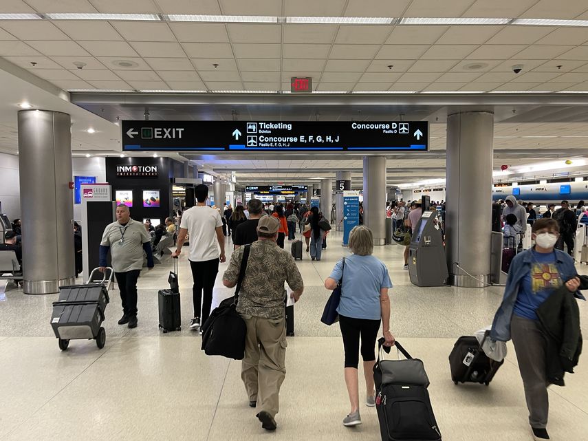 MIA es la principal terminal aerea del sur de Florida. 