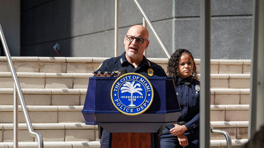 Manuel Morales, jefe de la Policía de Miami.&nbsp;