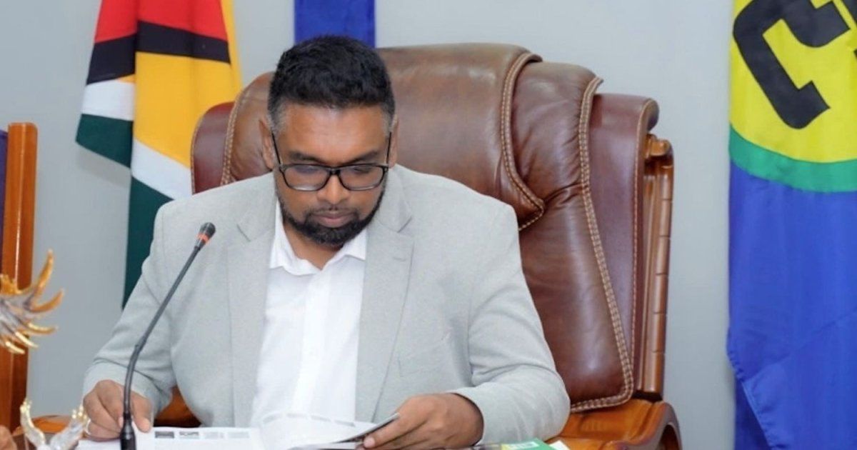 Presidente de Guyana promete definiciones en conteo electoral