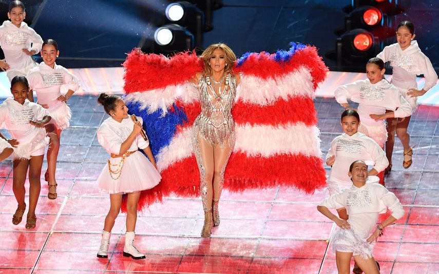Emme, hija de L&oacute;pez y Marc Anthony, tuvo una participaci&oacute;n especial.&nbsp;