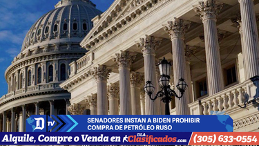 senadores instan a biden prohibir compra de petroleo ruso