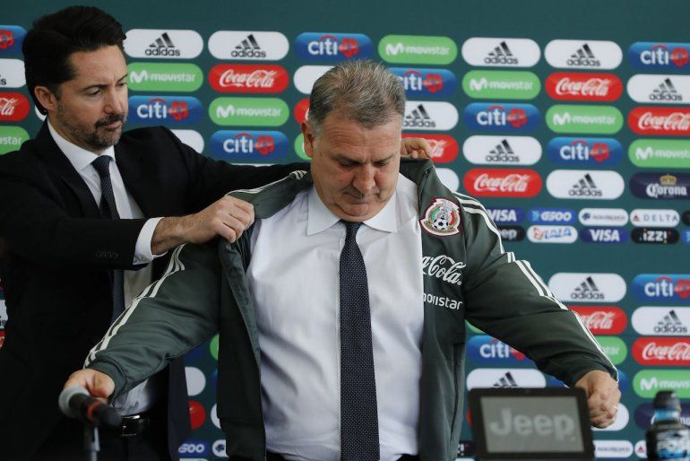 Martino fue presentado el lunes como el nuevo seleccionador del combinado mexicano.