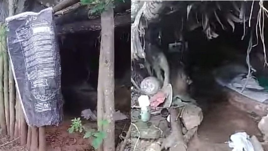 Cubano de 90 años vive en una cueva a falta de vivienda