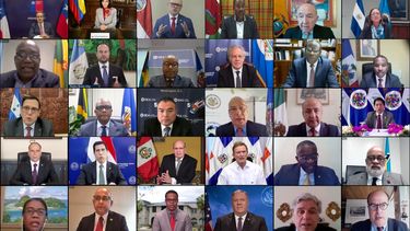 Reunión de la Asamblea General de la OEA.