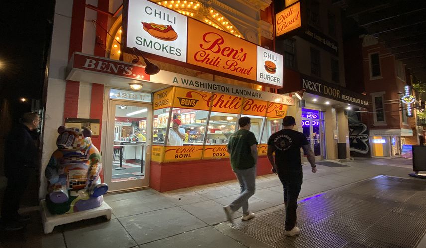 Washington DC, Bens Chili Bowl.