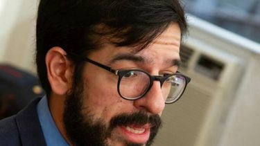 El diputado y comisionado para la ONU, Miguel Pizarro, durante su visita a las Naciones Unidas.&nbsp;