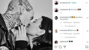 Kourtney Kardashian y Travis Barker