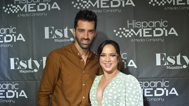 La actriz y conductora Adamari López junto al bailarín Toni Costa.&nbsp;