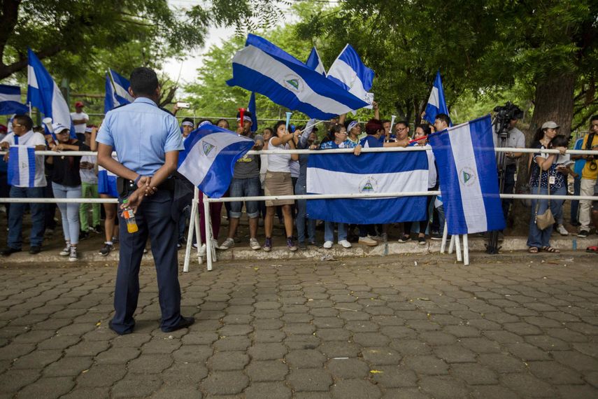 El representante de las zonas rurales, Medardo Mairena, afirmó que los bloqueos no se pueden quitar porque su objetivo es la renuncia de (Daniel) Ortega.