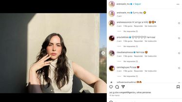 La cantante Andrea Ele.