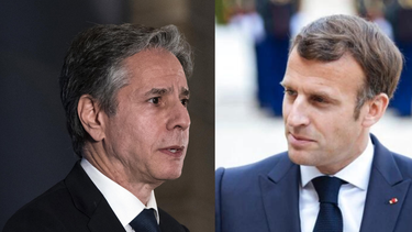 Blinken y Macron se reunen tras crisis de los submarinos