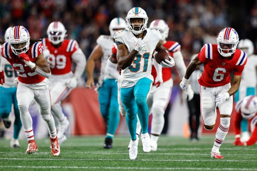 En el trasero: Los Miami Dolphins protagonizaron uno de los